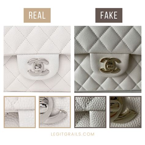 chanel replica vs real|how to tell a genuine chanel bag.